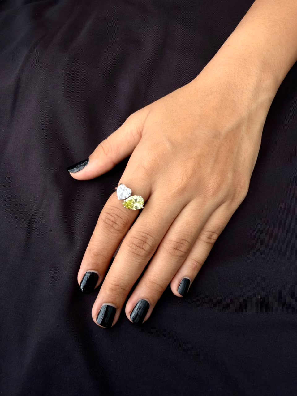 Dual Stone ring