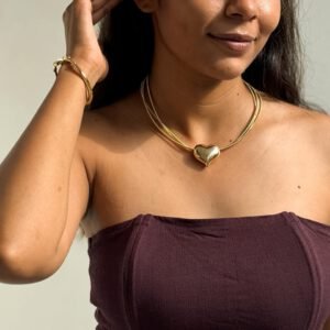 Heart magnetic necklace